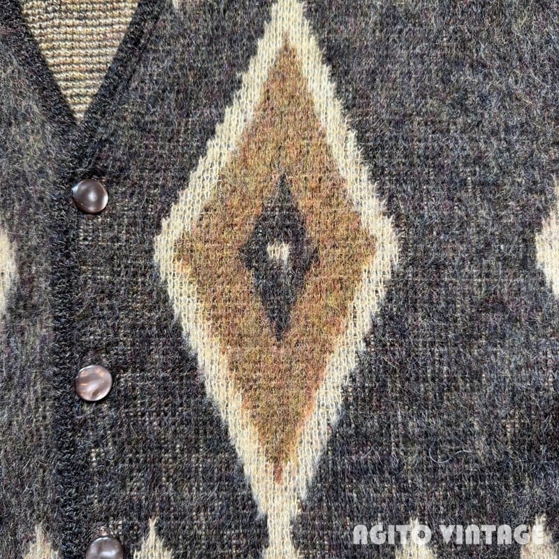 早いもの勝ち　Special！60s Finecraft モヘアカーディガン 60's Finecraft ORIGINAL MOHAIR CARDIGAN モヘアニットカーディガン