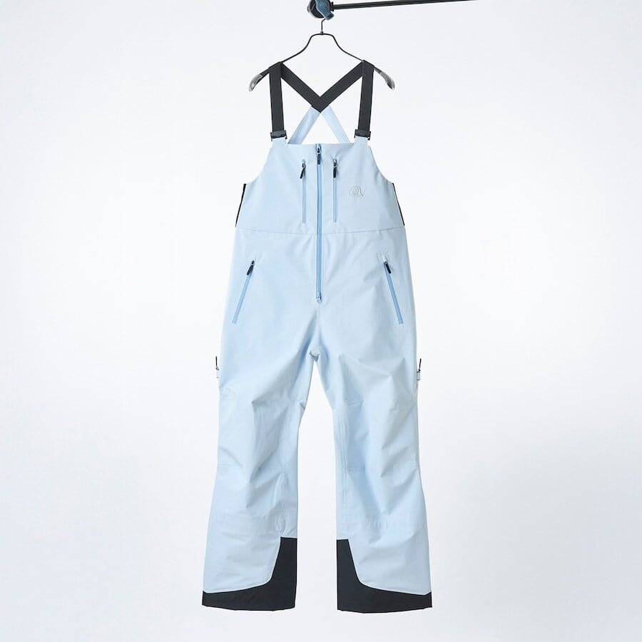 UNFUDGE 『 GENTLE BIB PANTS - CLOUDYBLUE 』 26/27 アンファッジ
