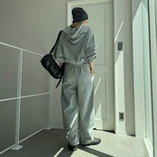 ドルマンシルエットコンパクトPK/グレー