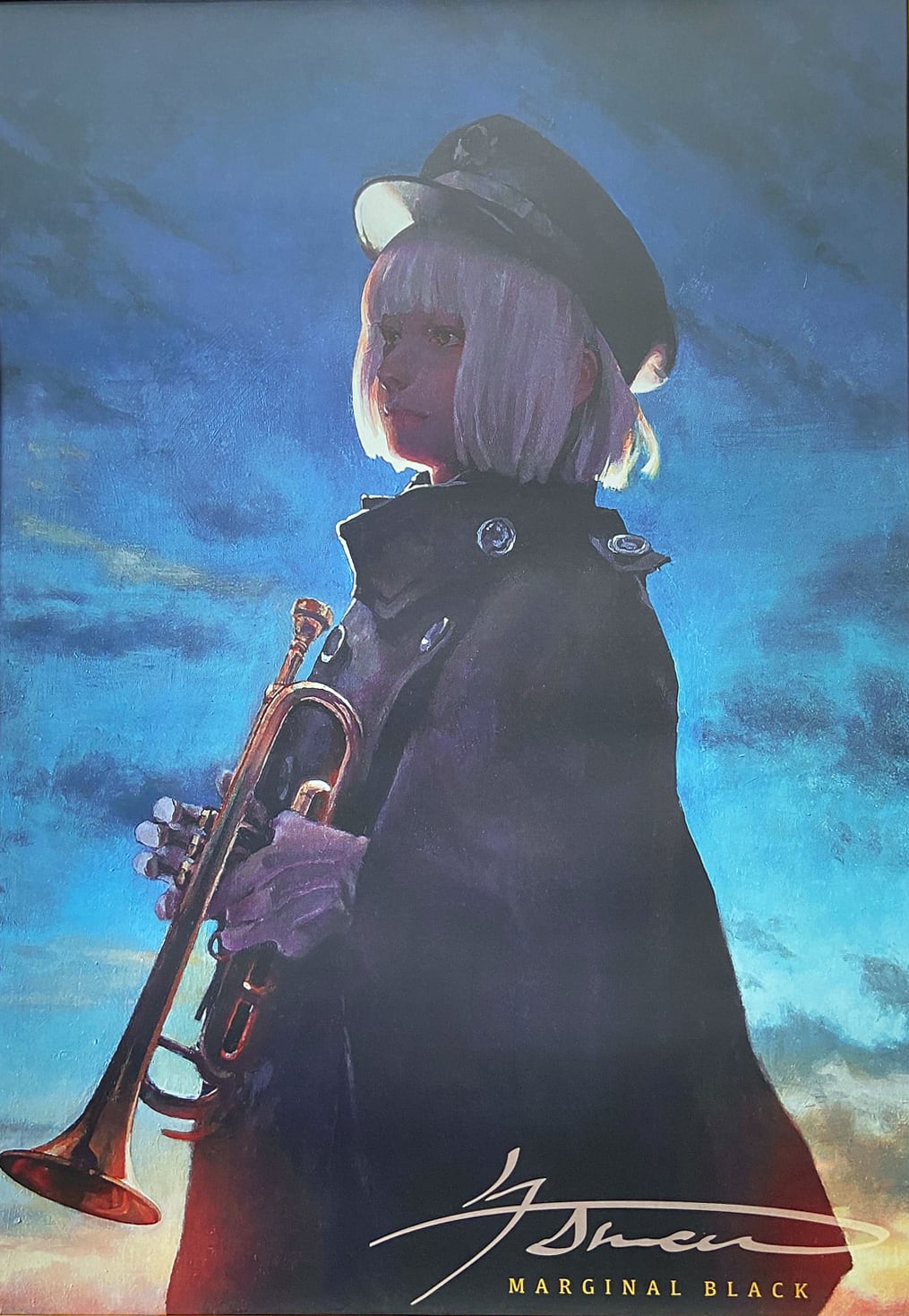 今井喬裕 オリジナルグッズ MARGINAL BLACK A3サイズ ポスター