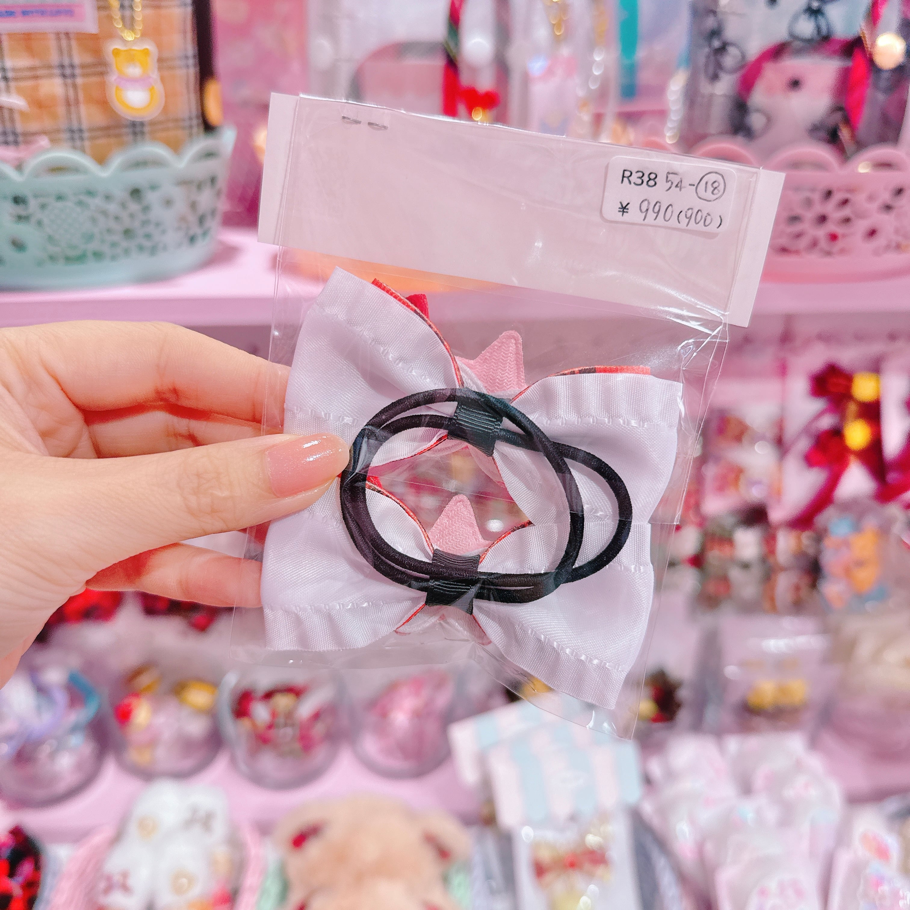 【R38】54-18ツインヘアゴム