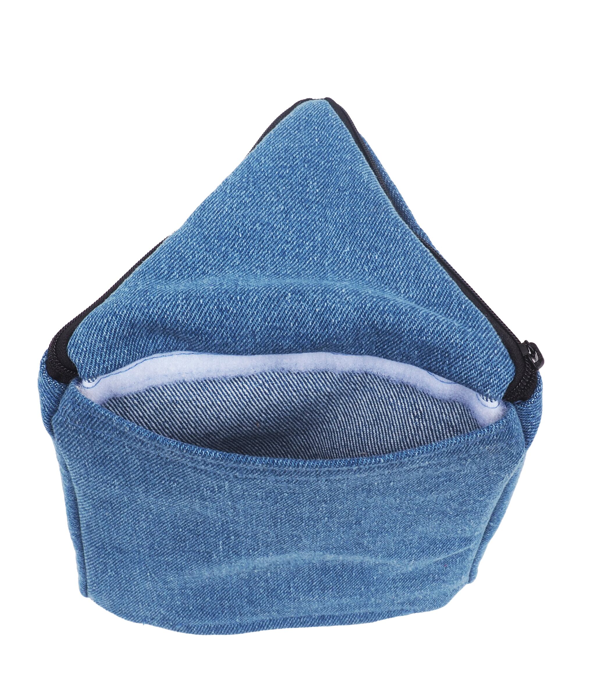 【小動物用品】【PRO SAFE】さんかくハウス　デニム/ナチュラル/グレー