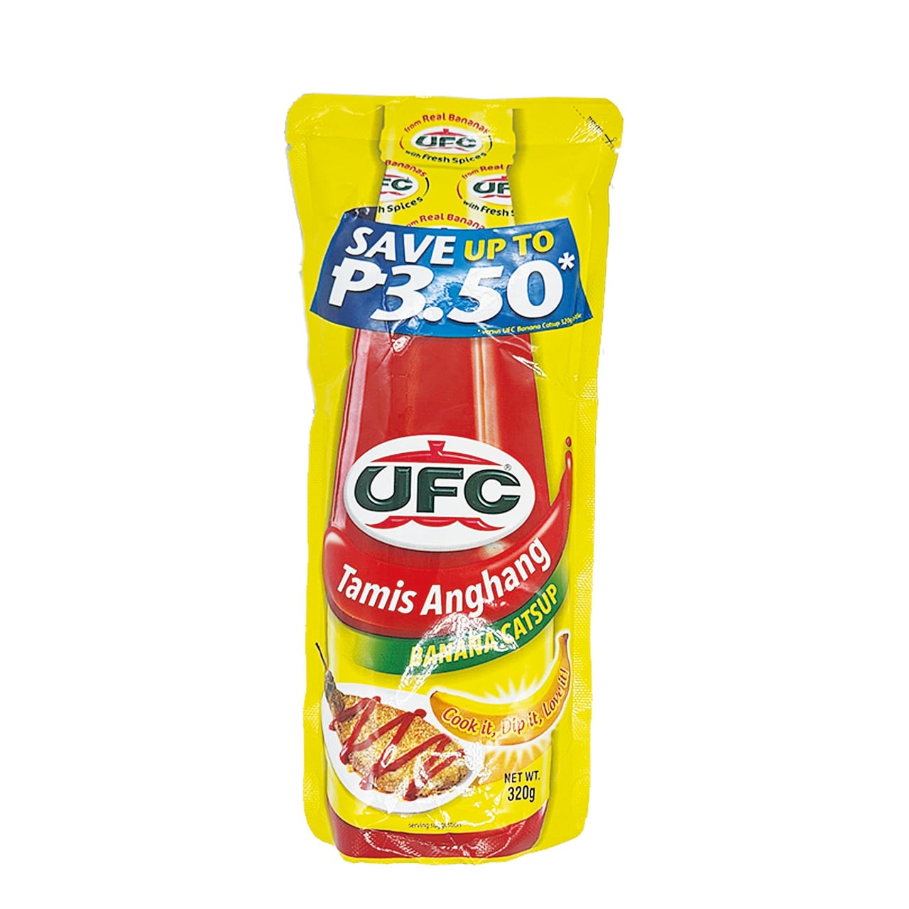 UFC BANANA CATSUP 320g 【ユーエフシー バナナ ケチャップ】