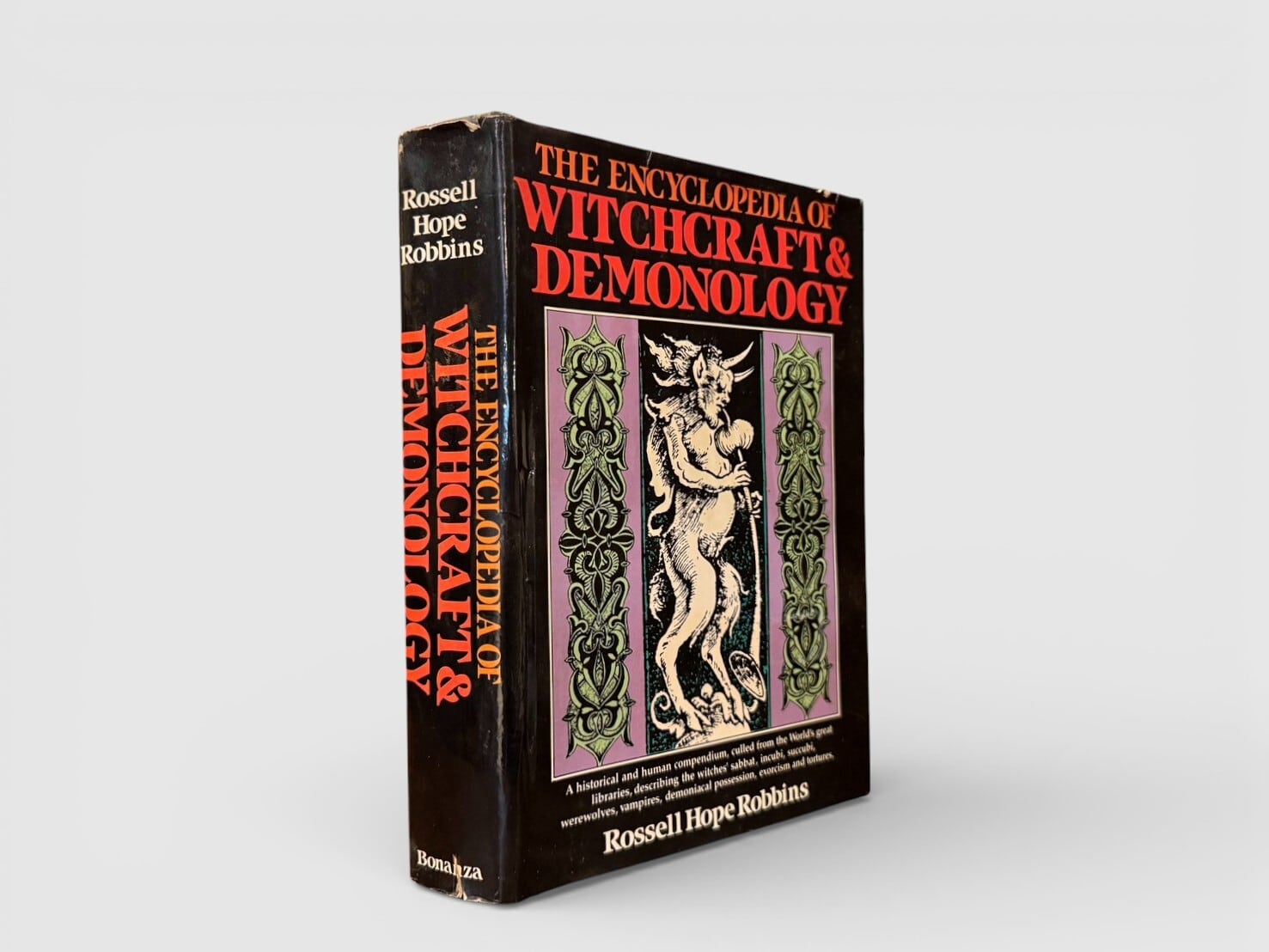 洋書　魔女学　悪魔学　辞典 SSO146】The Encyclopedia of Witchcraft Demonology(1981) /Rossell