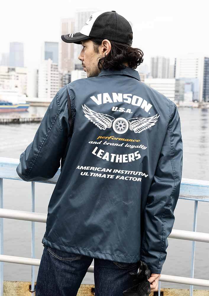 VSE26106S コーチジャケット | vansonleathers