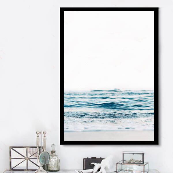 3枚セット 33×43cm アートパネル 枠付きフレーム絵画 夏 パラダイス