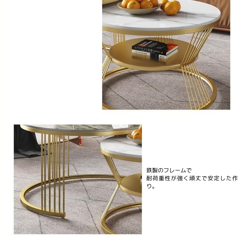 60cm大理石円形テーブル　脚ブロンズゴールド 激安スーパー 60cm大理石円形テーブル 脚ブロンズゴールド 【公式通販】
