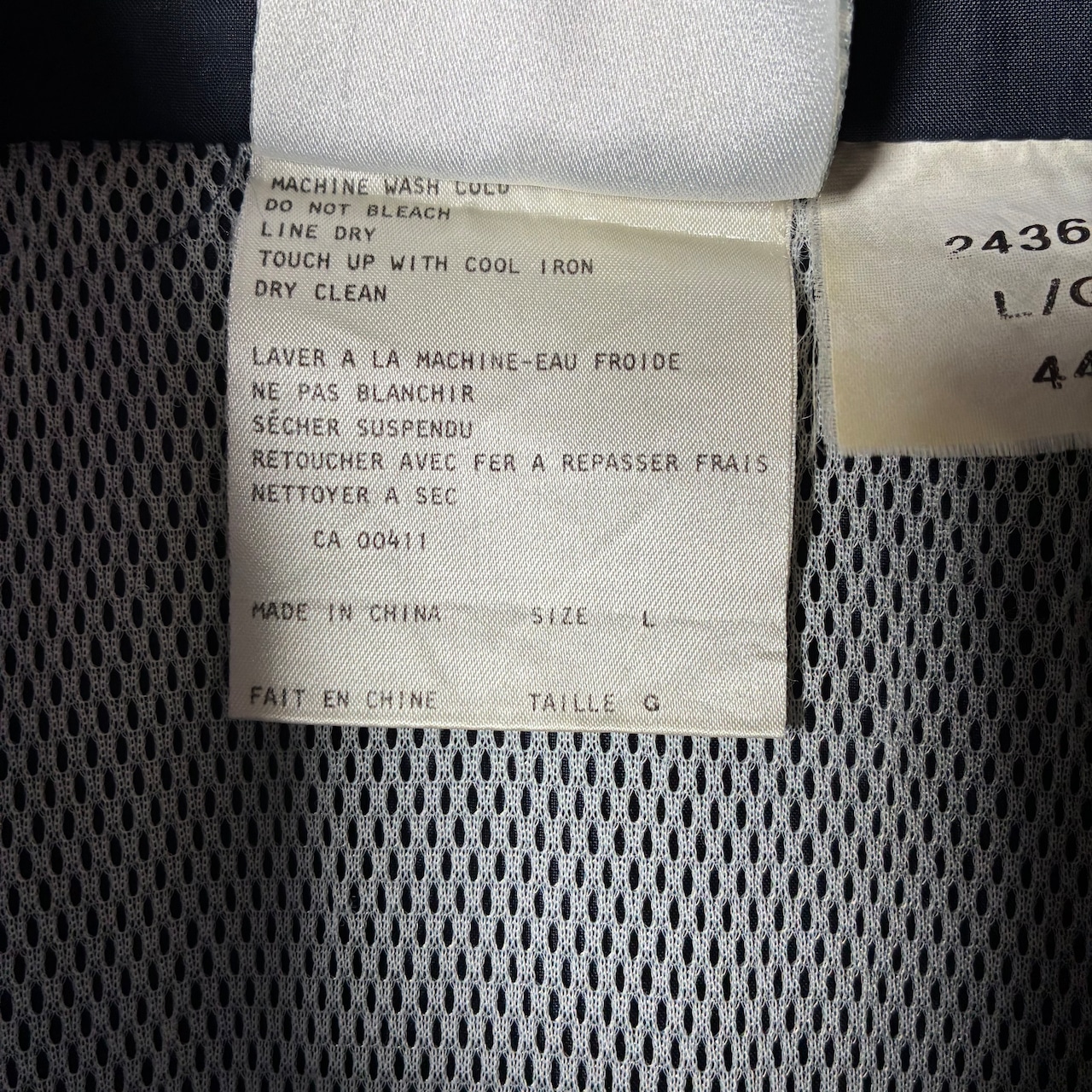 90s adidas ナイロンジャケット パープル×ブラック 切り替えデザイン トレフォイル