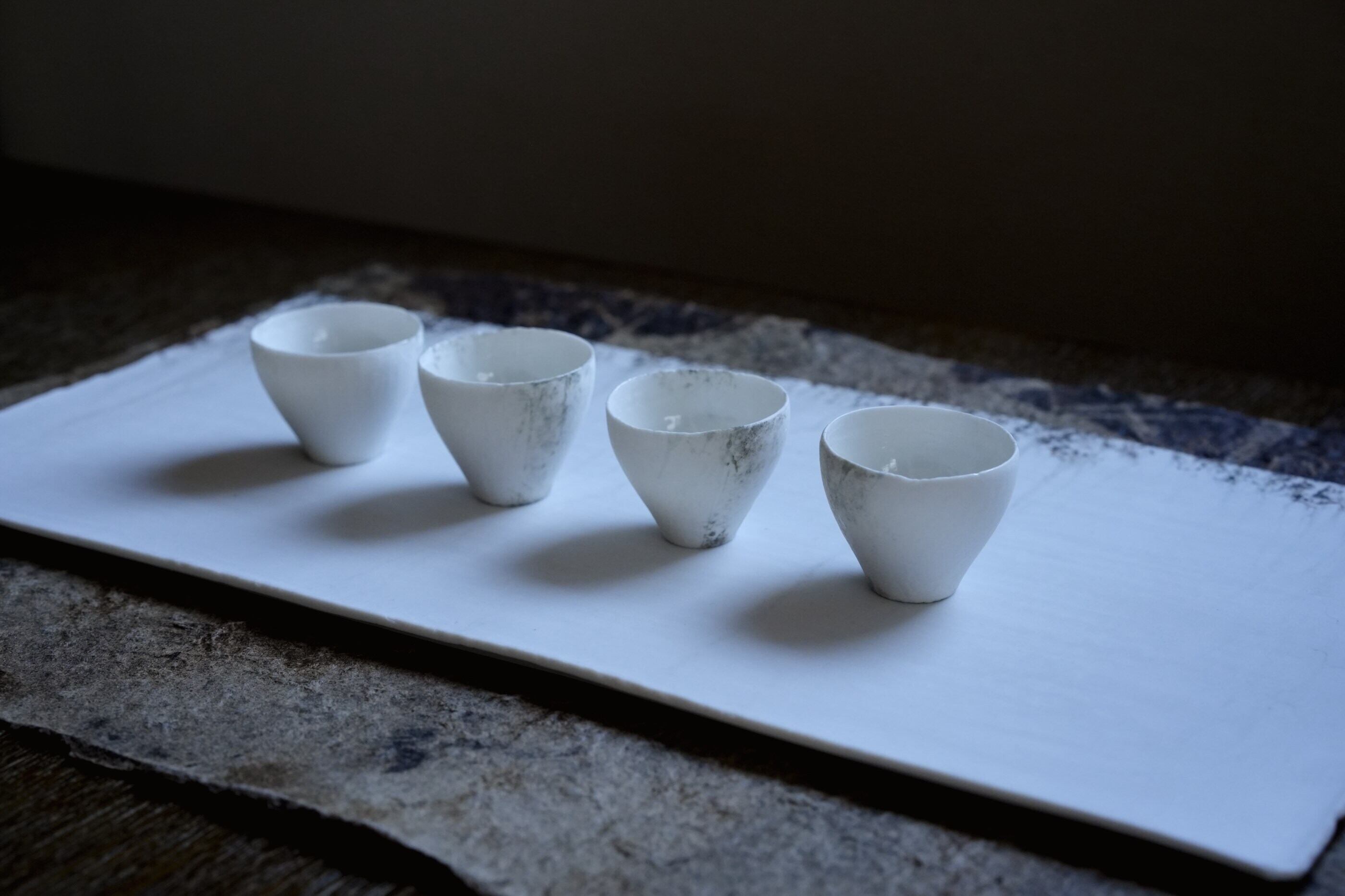 矢萩誉大さん　白磁　器 矢萩誉大】白磁茶杯 / 【Takahiro Yahagiteacup | ichibutu