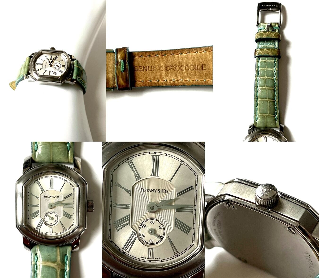 TIFFANY ティファニー マーククーペ スモールセコンド ローマン