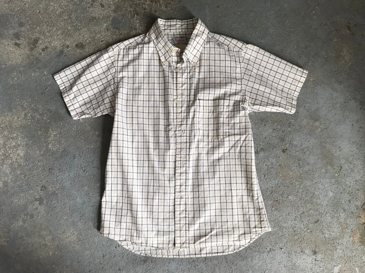 CUSHMAN cotton button down shirt