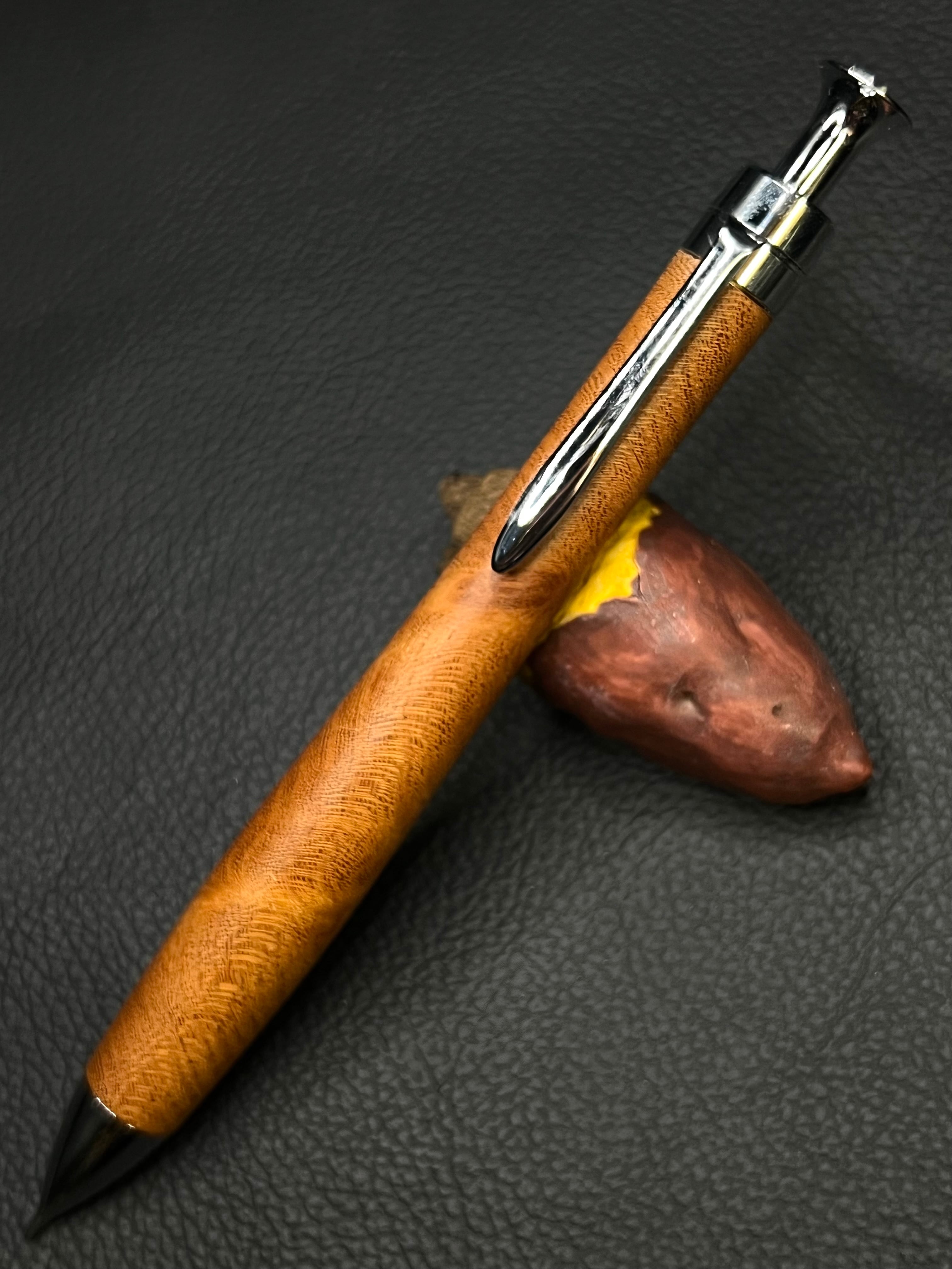 4 マーブルウッド マイクロバール 極上杢 彫金金具 50本限定シャープ