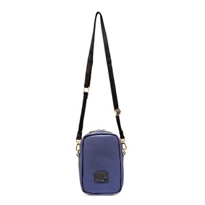 【NAVY】SW CROSSBODY BAG L／クロスボディバッグ（レザープレート）