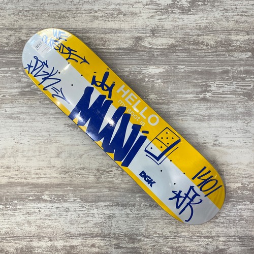 【DGK】MY SPOT IS MUNI TEAM  7.75inch