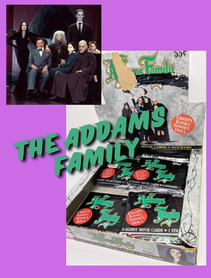 【送料無料！】VINTAGE トレーディングカード・ステッカー単品 （1個=8CARDS+1Sticker）【アダムス・ファミリー（The Addams Family）】〚アメリカン雑貨 アメトイ〛