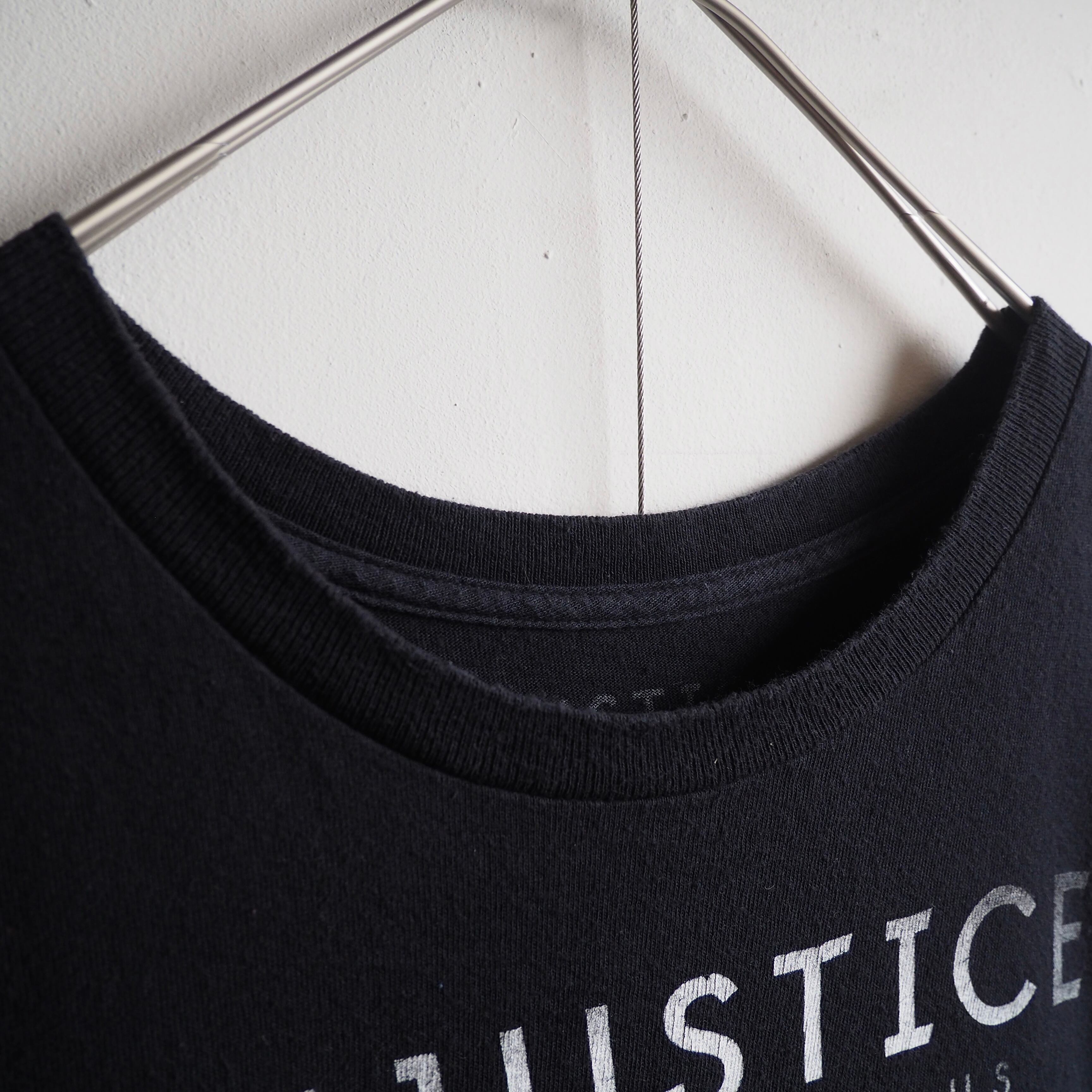 ” Injustice: Gods Among Us ” all star graphic printed Black loose Tee
