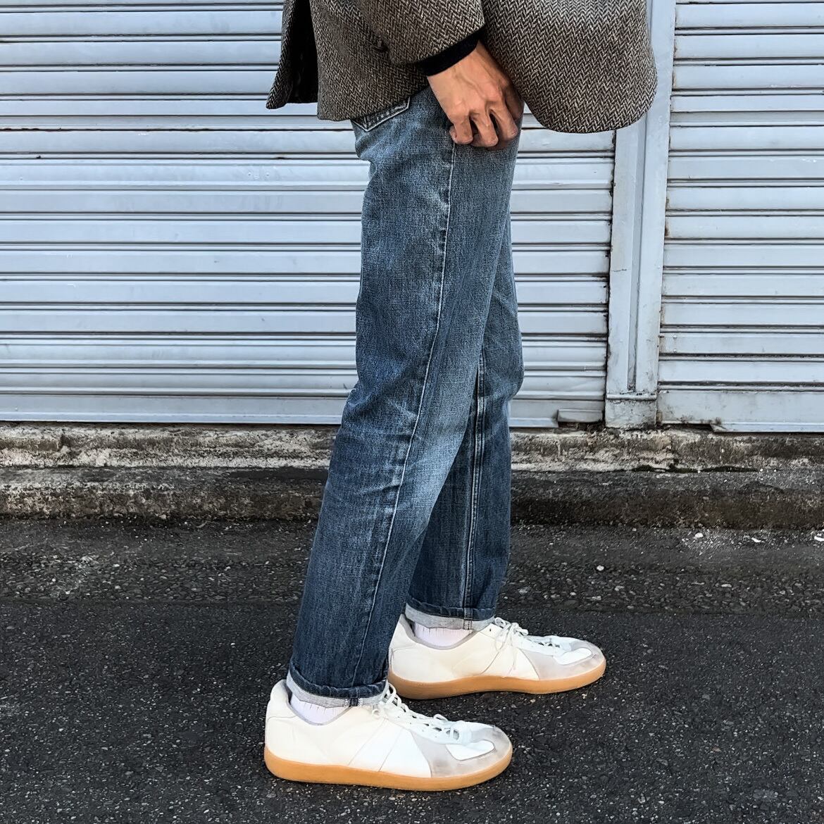 helmut lang” produced in 1998 本人期 classic raw denim ヘルムート