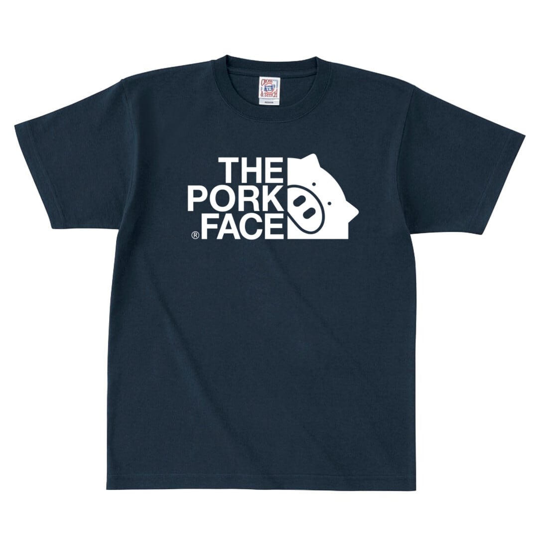 メンズロゴ大】THE PORK FACE 半袖Tシャツ(S〜8L) | デカイTシャツ屋さん