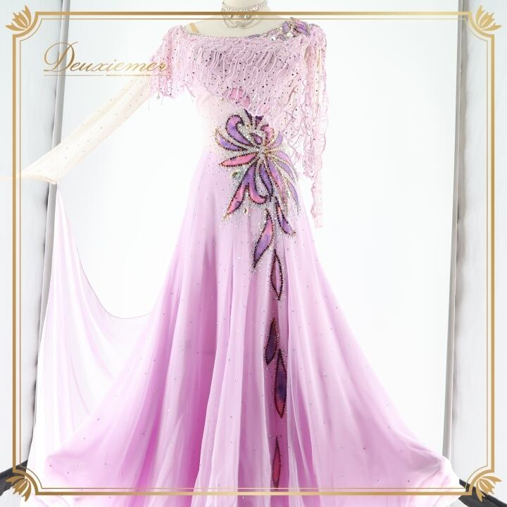 社交ダンス 衣装 スタンダード ドレス ワンピース パーティドレス