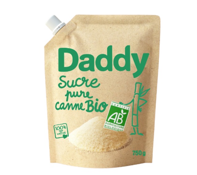 DADDY [オーガニック]砂糖 サトウキビ 750g