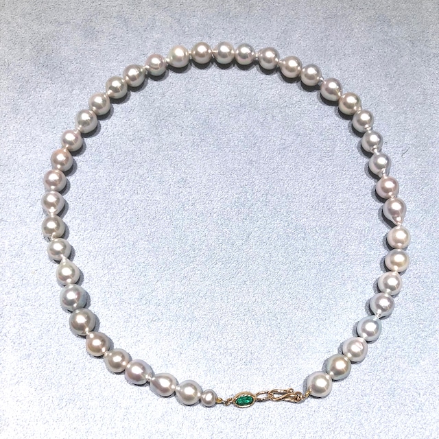 <予約商品> Serum Gray Pearl  Necklace