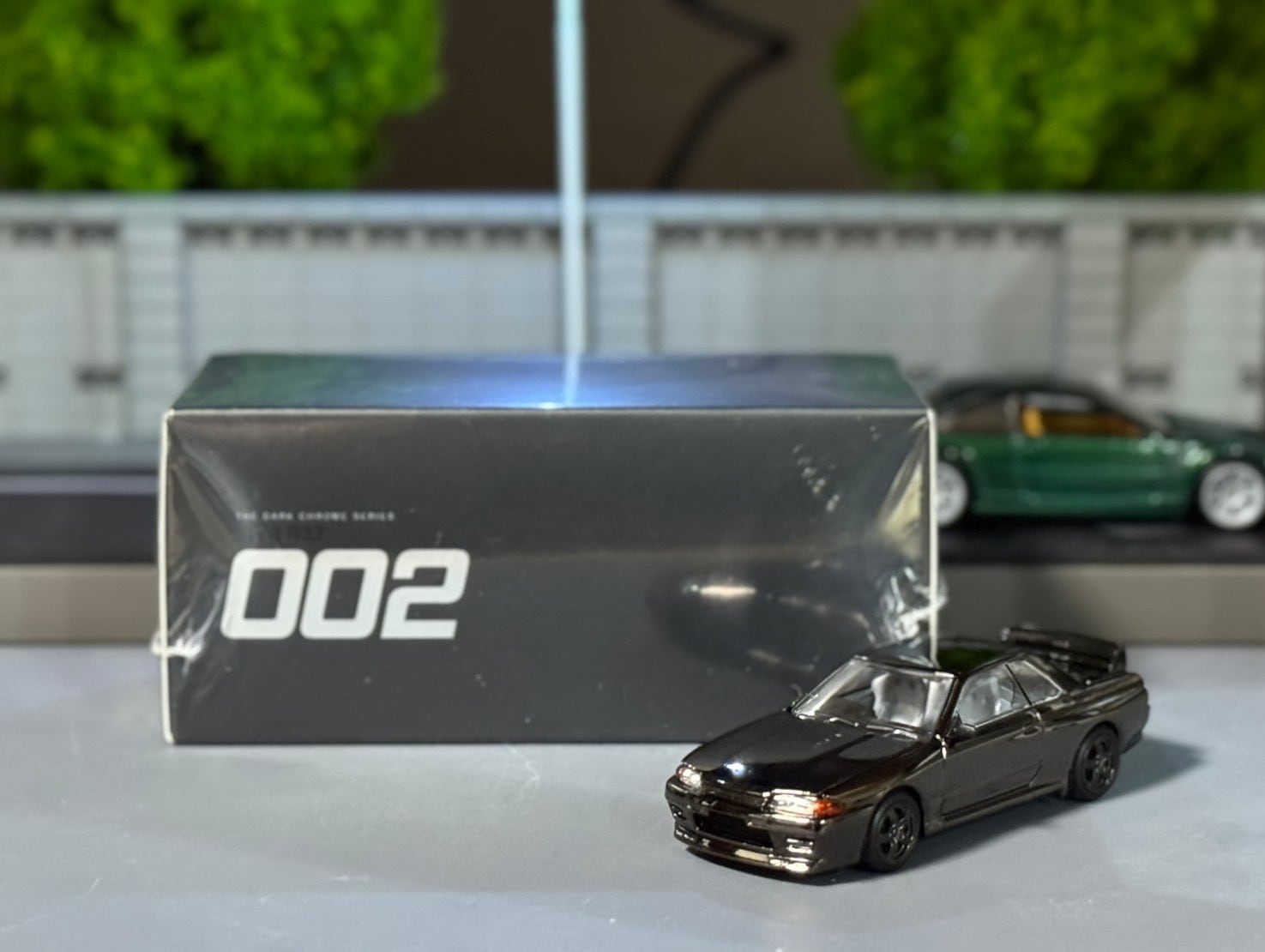 POP RACE 1/64 R32 GTR DARK CHROME R32 GTR ダーククローム | ANKGLID
