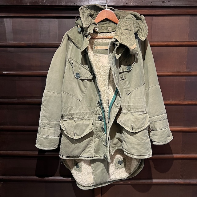 【1950's british army middle parka】