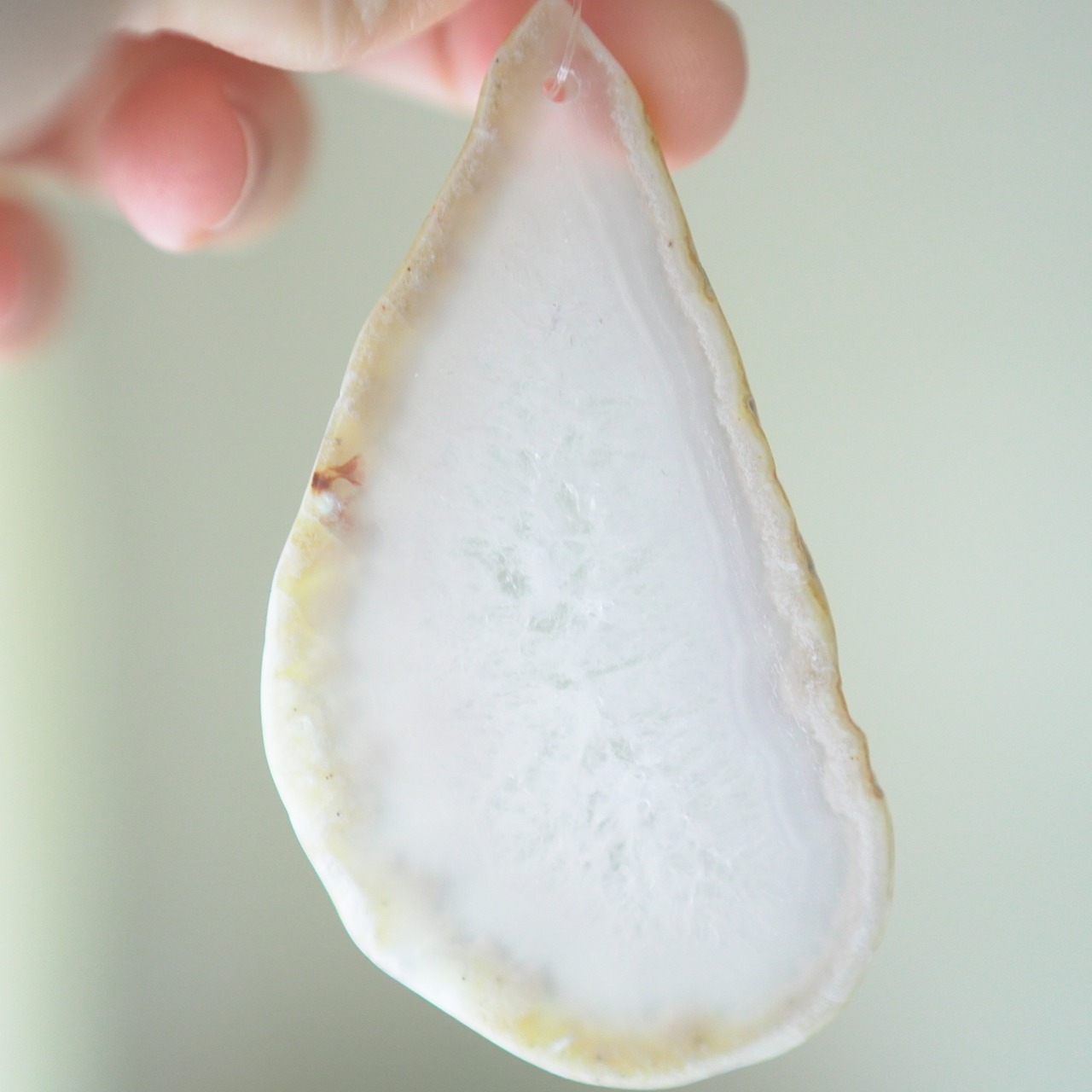 Ice Water 24 - アゲートヒーリングチャイム / Agate Sun Catcher Wind Chime 928