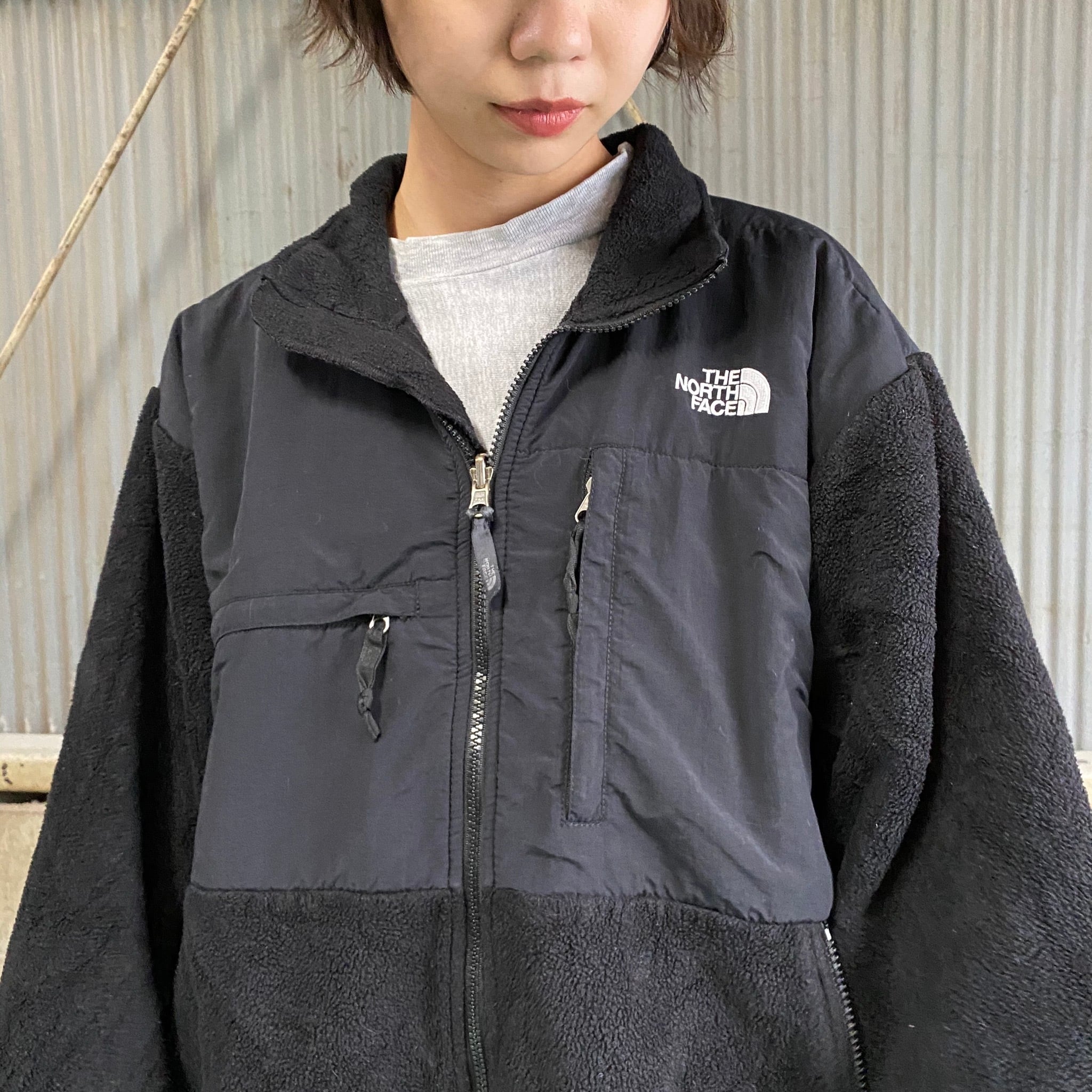 90年代 90s THE NORTH FACE ザ ノースフェイス デナリジャケット ナイロン切替 フリースジャケット ヴィンテージ ビンテージ  POLARTEC ポーラテック ブラック 黒メンズM 古着 【アウトドアジャケット】 | cave 古着屋【公式】古着通販サイト powered by 