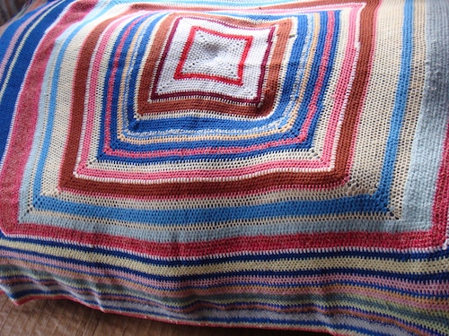 Large Granny Blanket (Bed cover) 7800yen 