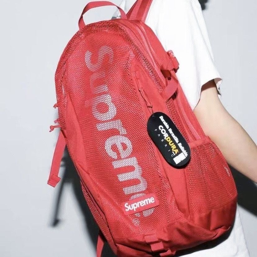 SUPREME バックパック クロコ柄 CORDURA（Supreme 210 Denier Cordura 