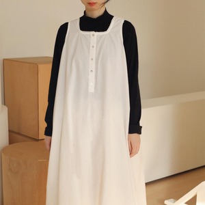 «sold out»«bien a bien Ladies» CRONA PIN TUCK ONE-PIECE クロナワンピース ママサイズ