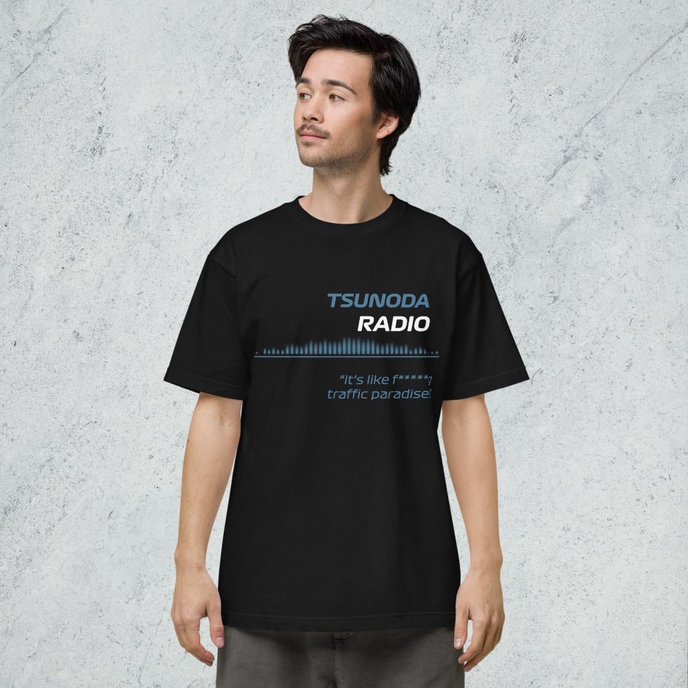 TSU】無線メッセージTシャツ -Traffic paradise- Type2 | モーター天国