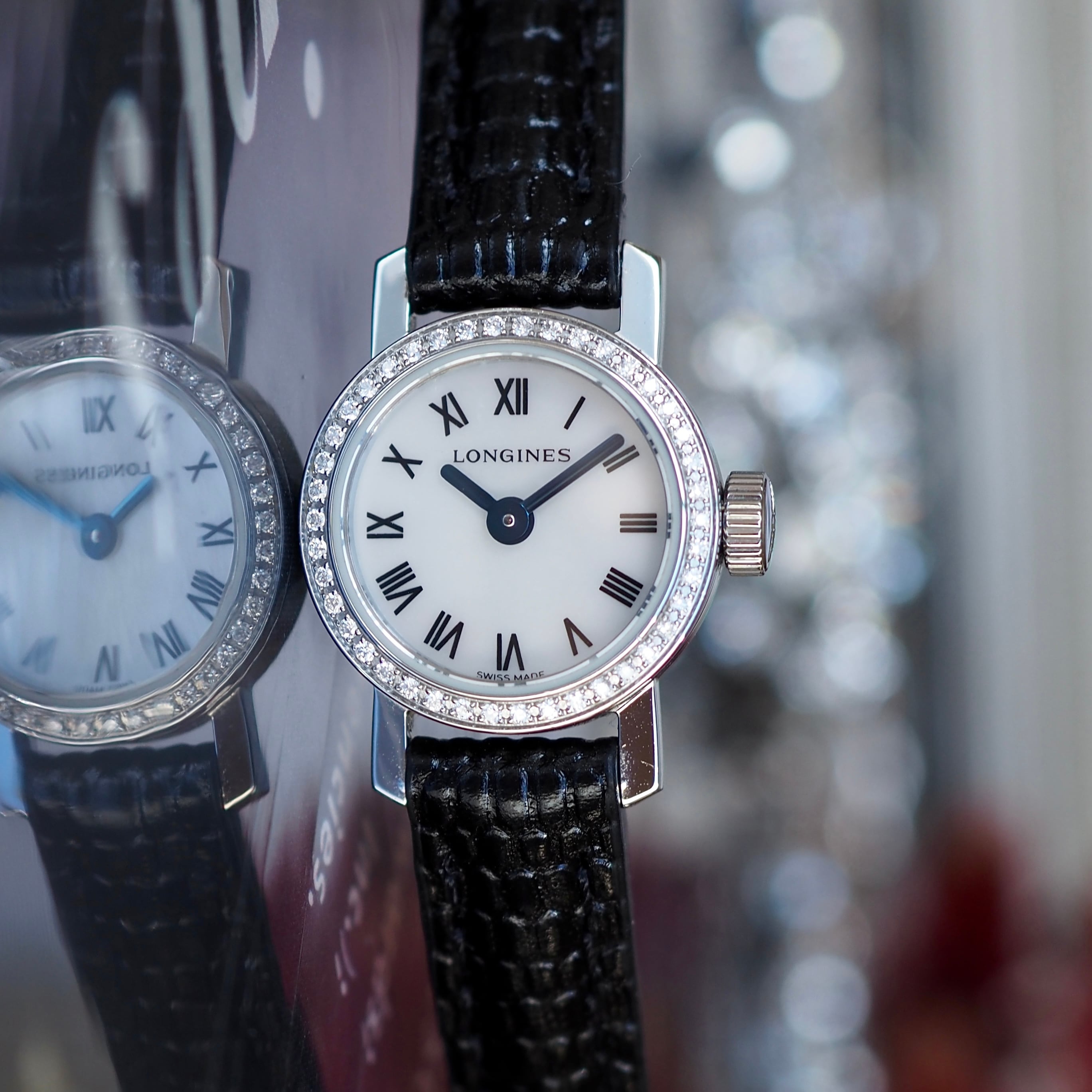 LONGINES ロンジン レ・ラヴィソント ダイヤモンドベゼル 2way