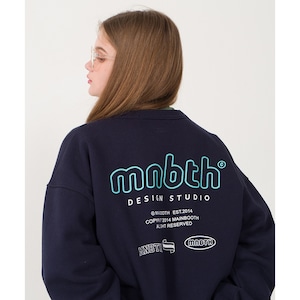 [MAINBOOTH] MNBTH Sweatshirt(NAVY) 正規品 韓国 ブランド トレーナー