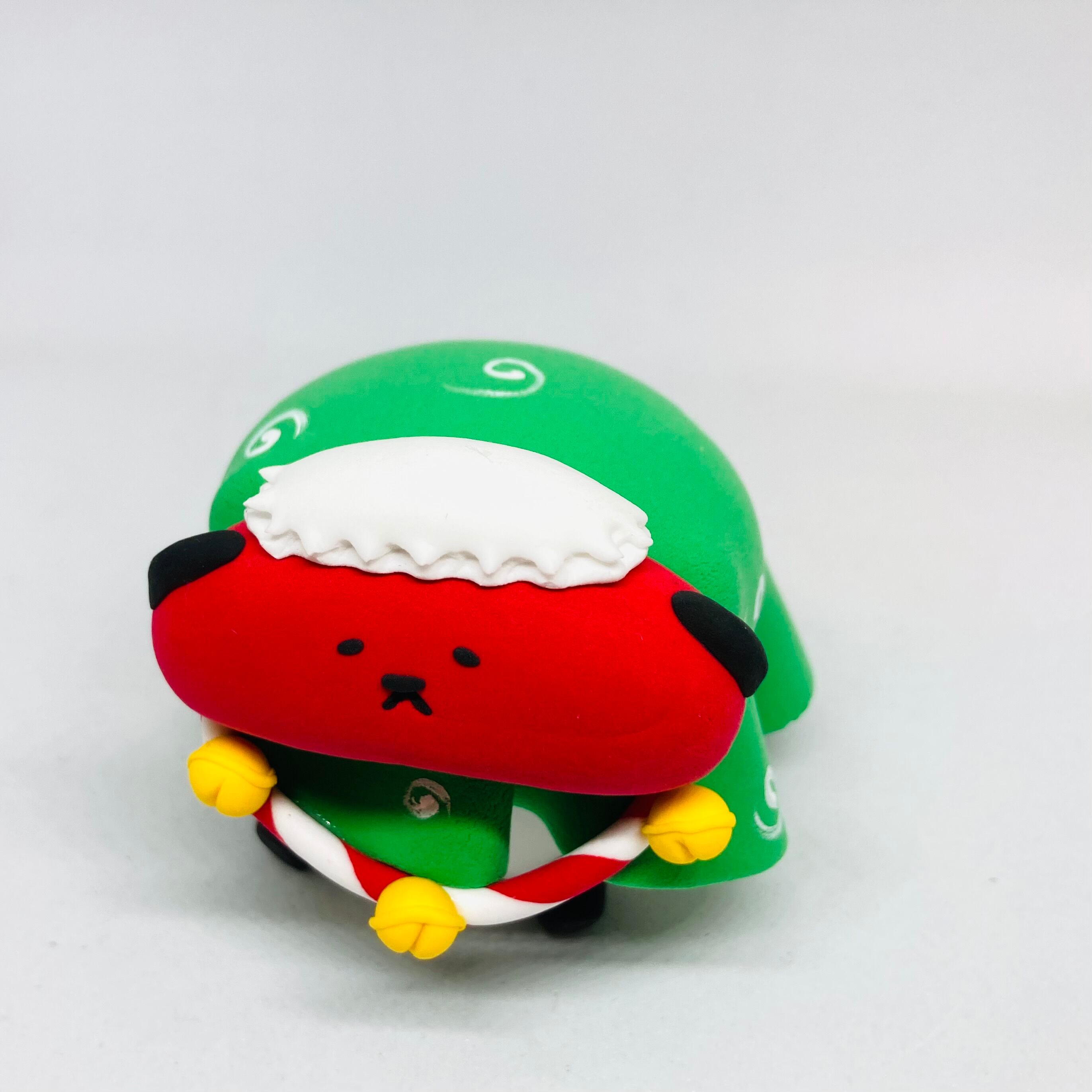 獅子舞パンダ / 紙粘土 / カトコト