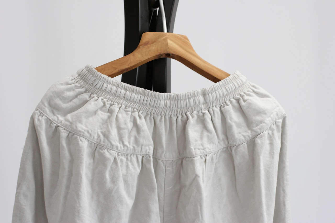【Gauze#】ANTIQUE JACQUARD WIDE PANTS(G1223)