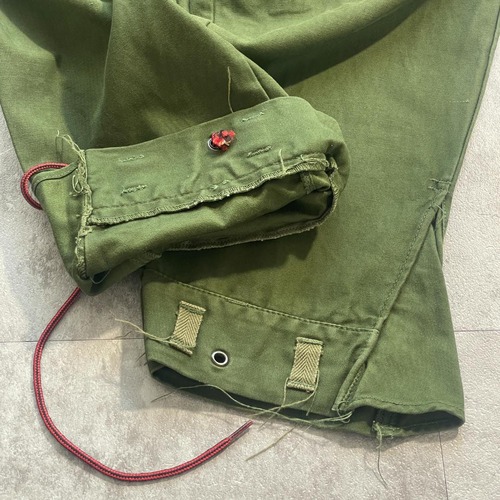 60-70s スウェーデン軍 実物 M-59 フィールドパンツ C48 w28 詳細写真5