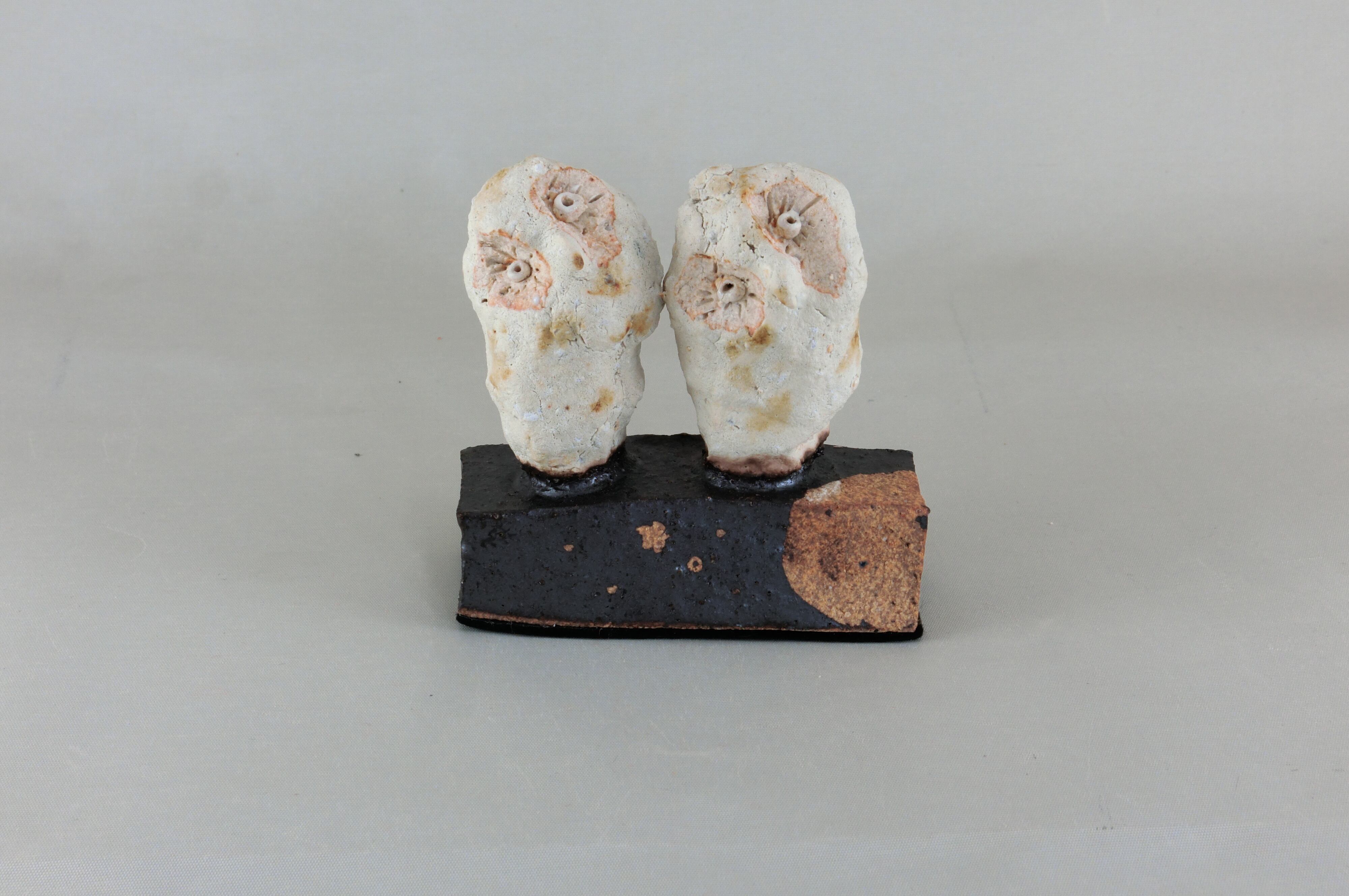 幸生窯　前川幸市作　フクロウ