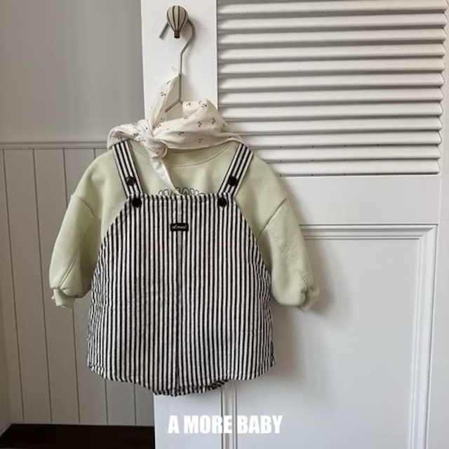《予約》A more baby ¨ poki salopette ¨ 26spring