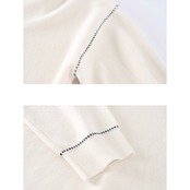 クルーネック プルオーバーニット af0407