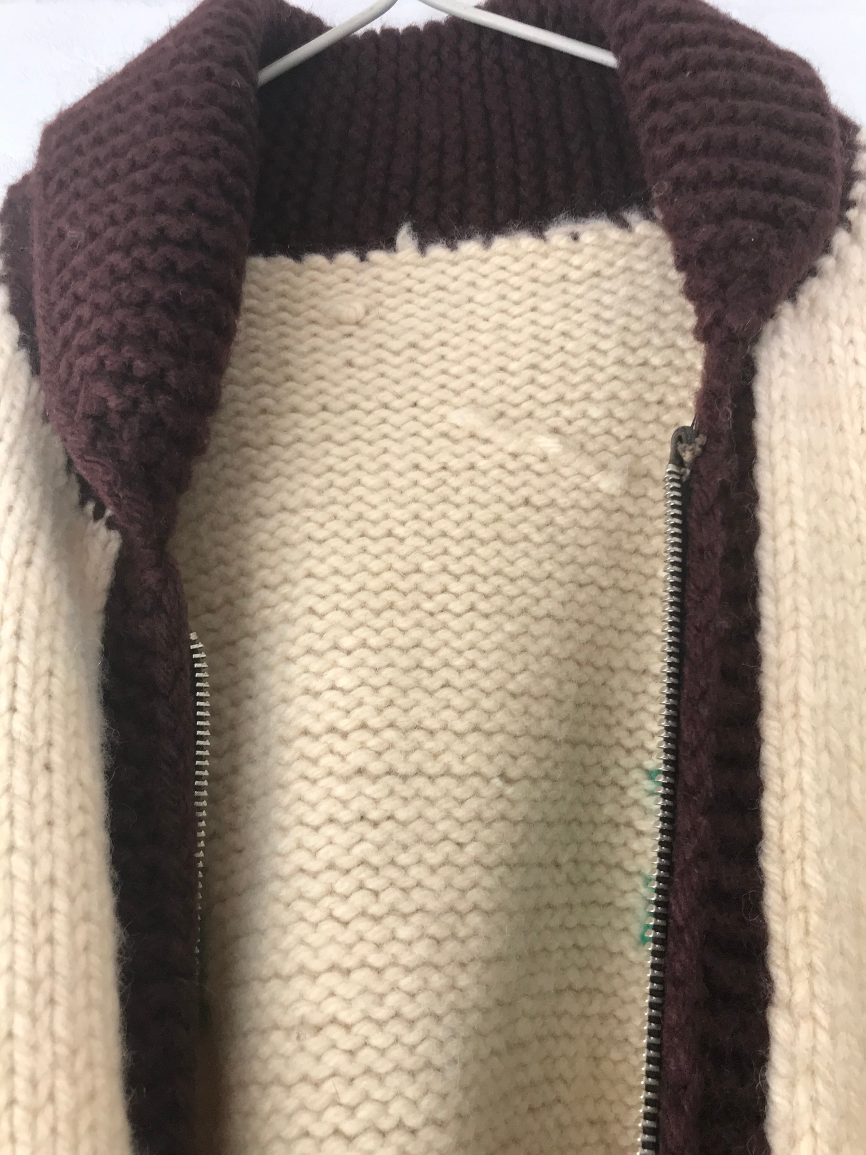 ヴィンテージ メープル ビーバー カウチン unisex | Pay ID