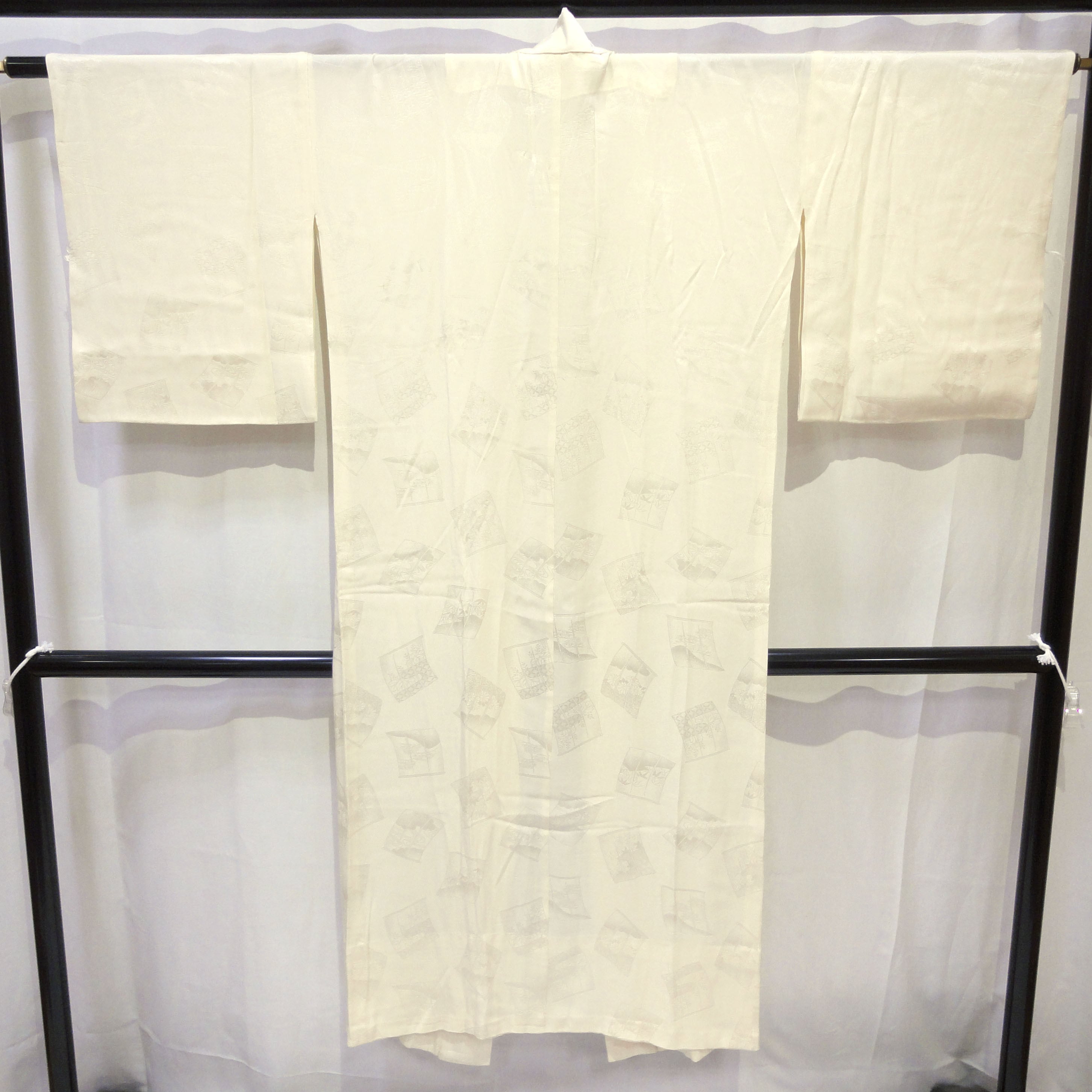 長襦袢 ストレッチ筒袖長襦袢（白）（S・M・L・LL） 一部式長襦袢