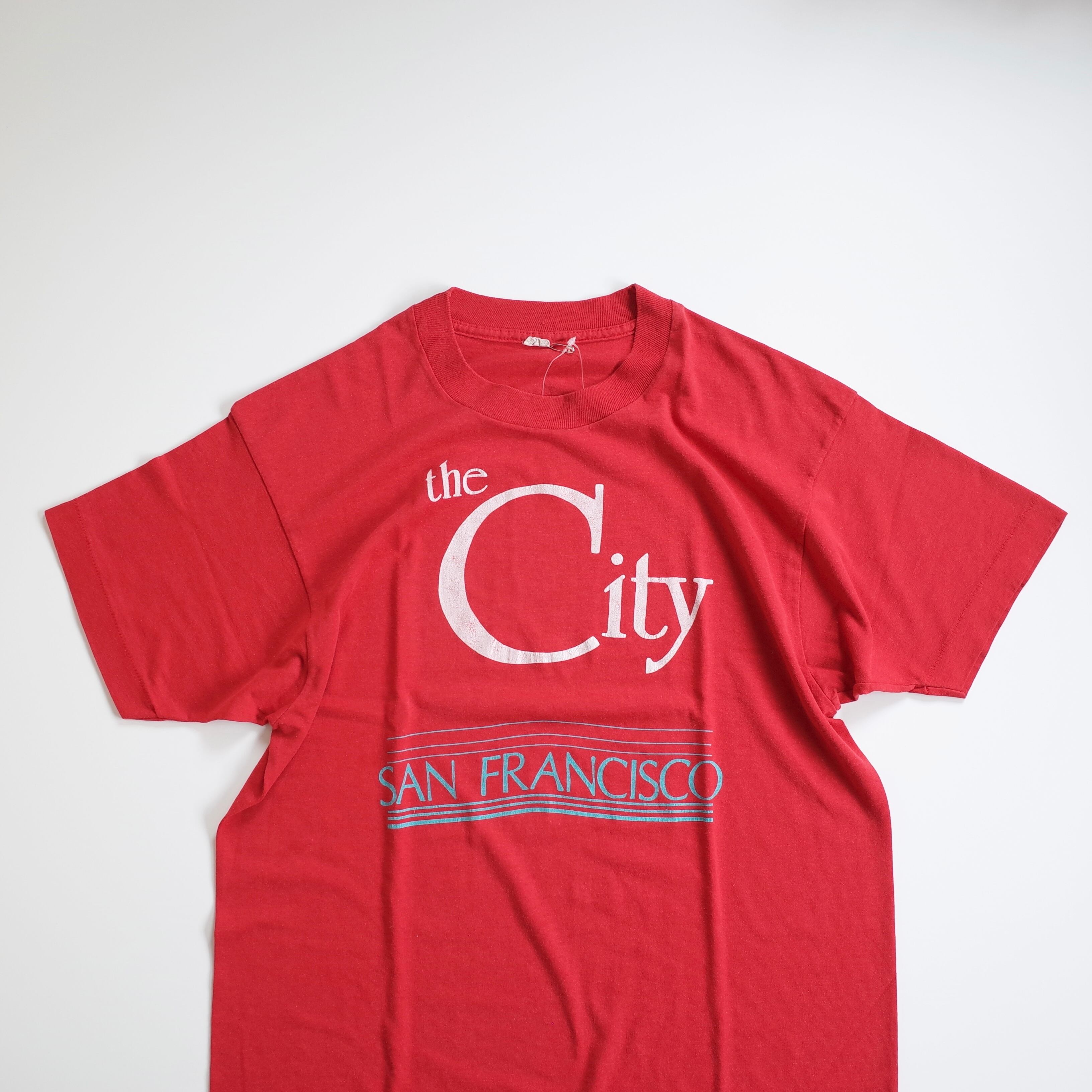 80s USA print tee "the city"