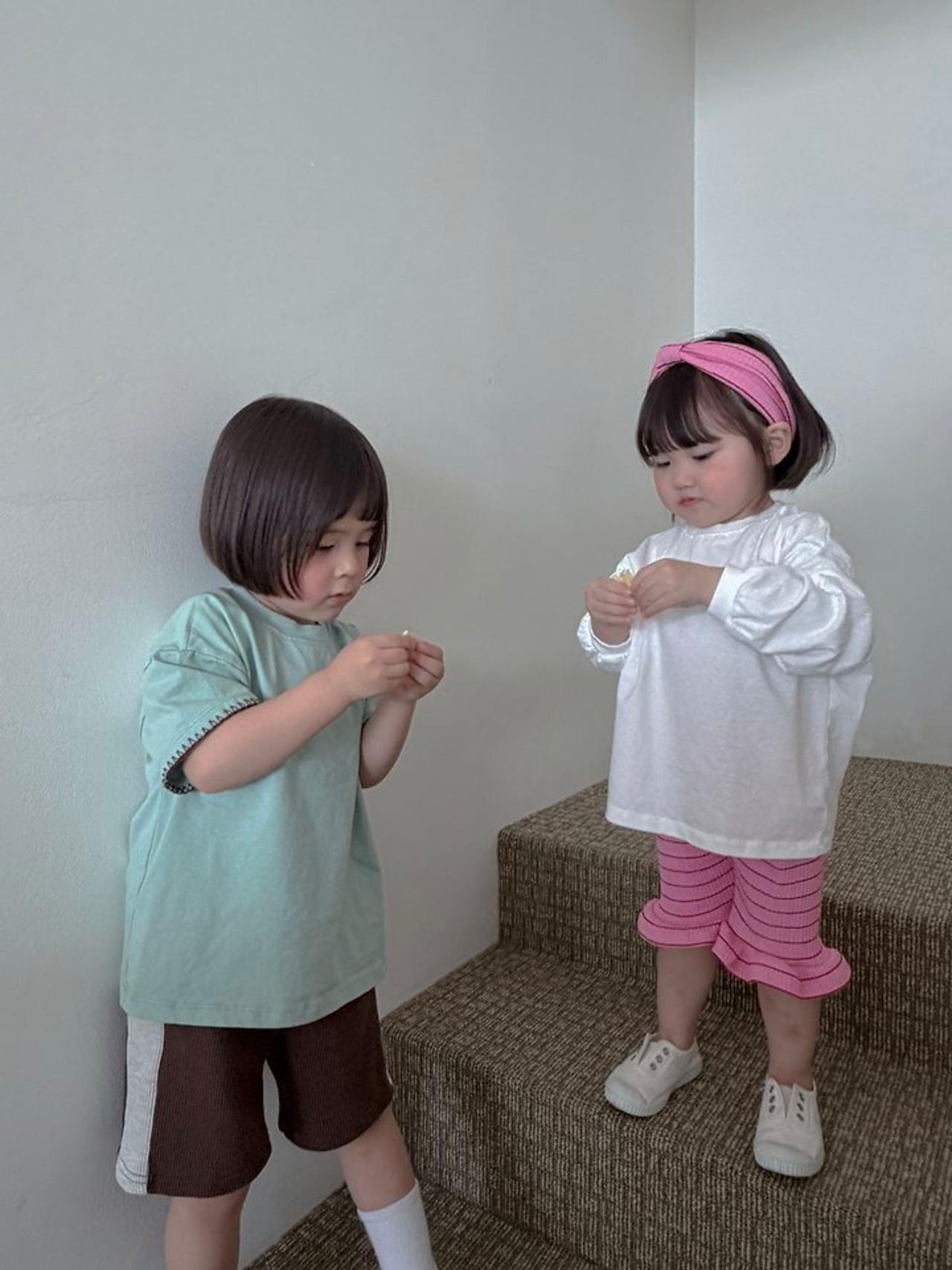 【取寄/韓国直送】Plain. 26/SM サマーオーロンTシャツ｜夏服｜韓国子供服