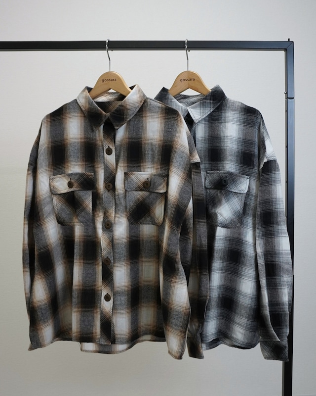 チェックシャツ　5212707（0116）