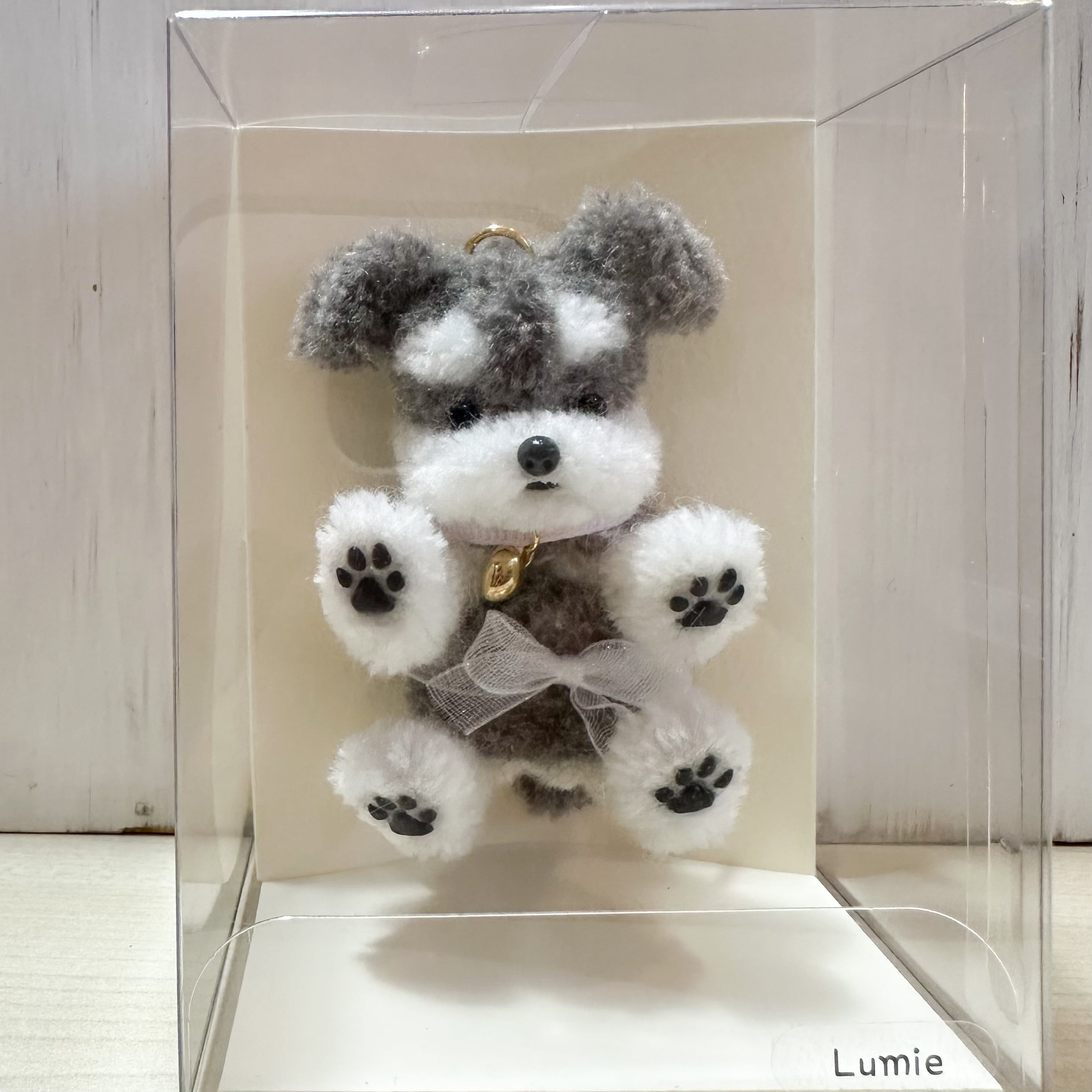 Lumie 手作りモールドール シュナウザー ソルト&ペッパー