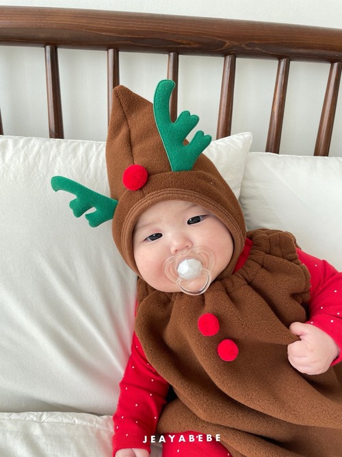 JEAYA - Christmas［取寄］rudolf suit (bonnet set) 25winter