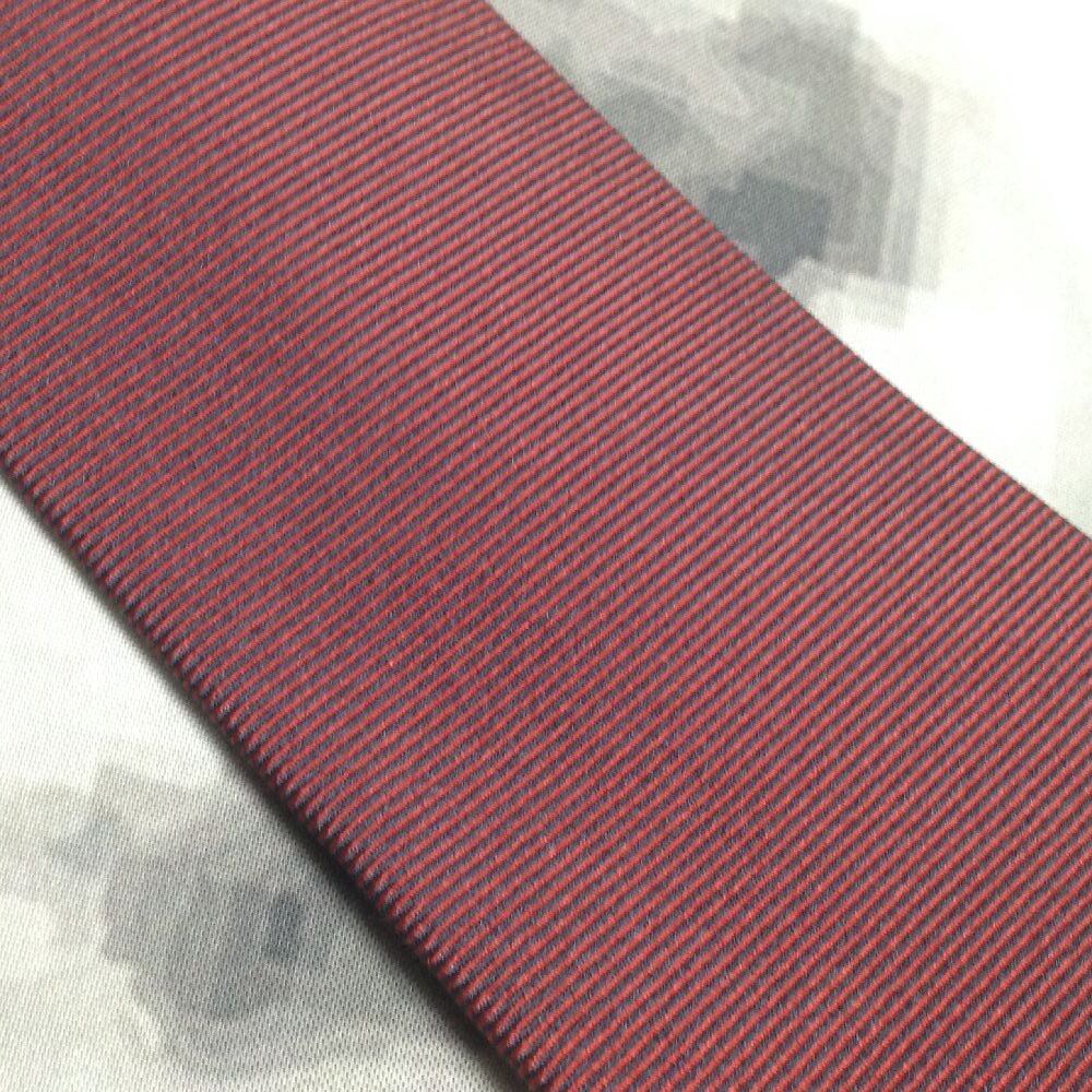 ドミニクフランス Dominique France 微光沢 ネクタイ シルク 虎