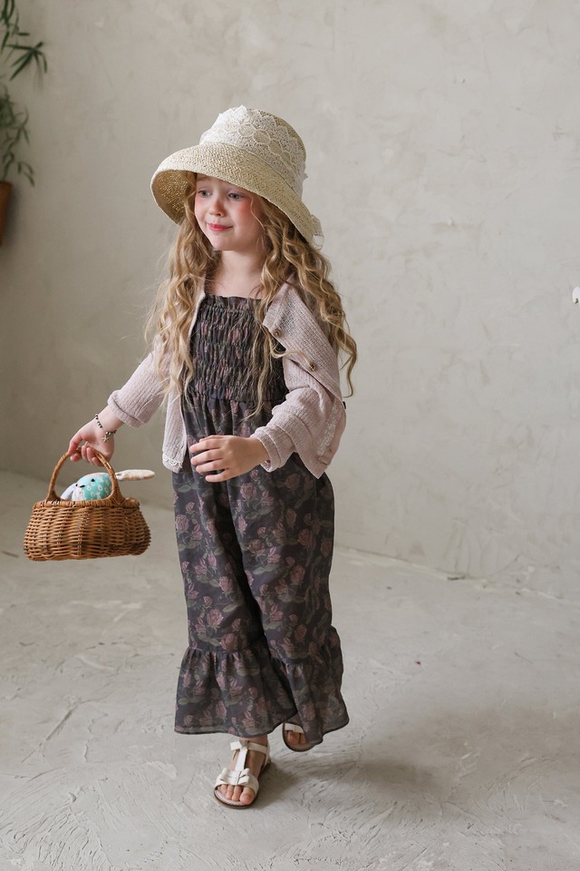 【5/9〆予約】<flo>  Rosie jumpsuit
